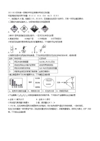 福建省厦门市2022-2023学年九年级上学期期末（一检）化学试题（含答案）