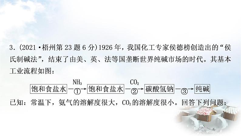 鲁教版中考化学考点过关练第八单元海水中的化学课件05