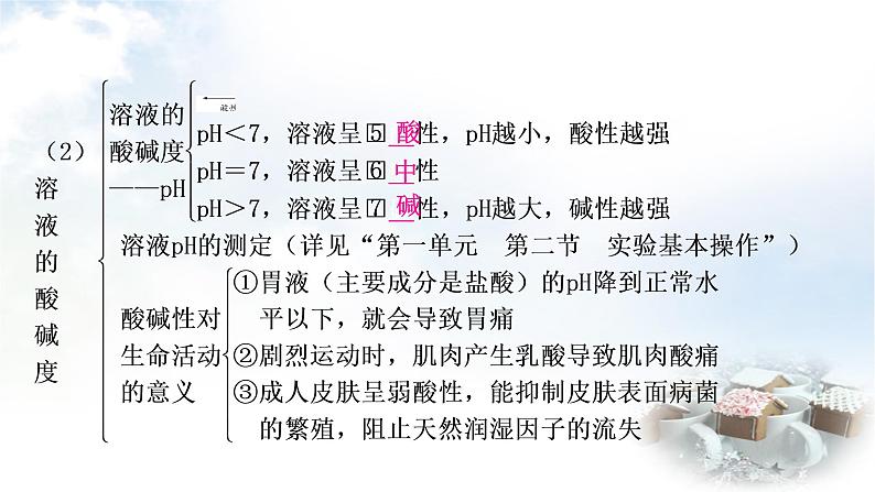 鲁教版中考化学复习第七单元常见的酸和碱第二节溶液的酸碱性和酸碱中和反应教学课件04