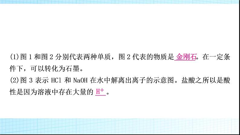 人教版中考化学重难突破4微观符号的应用作业课件第5页