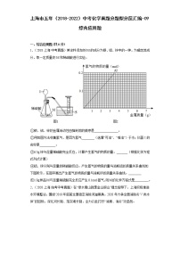 上海市五年（2018-2022）中考化学真题分题型分层汇编-09综合应用题