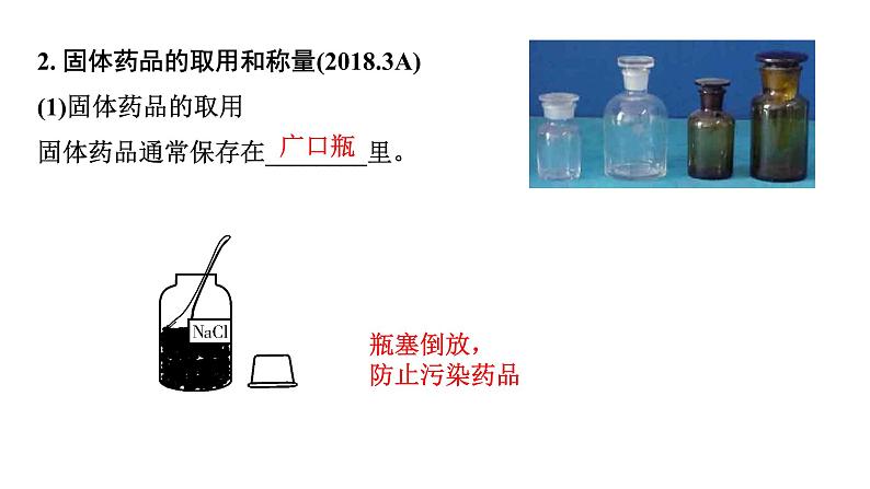 中考一轮复习：第一单元 走进化学世界（基本实验操作）课件PPT第6页