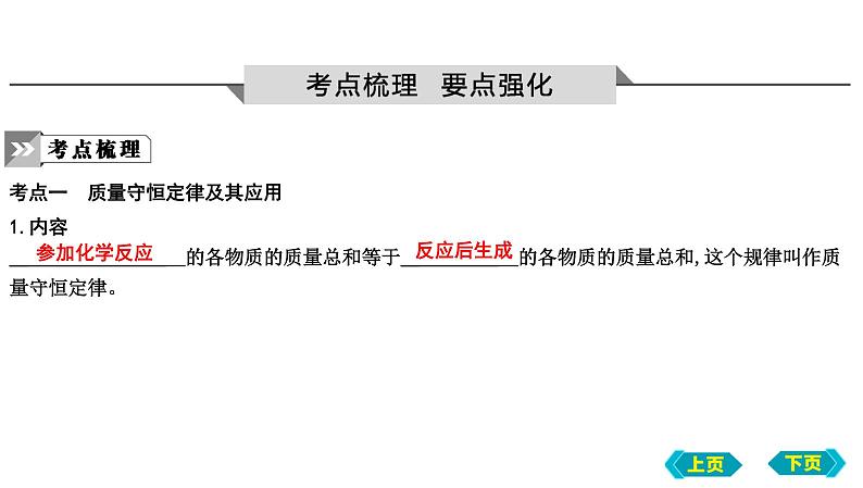 2023年中考化学鲁教版（五四学制）一轮复习第五单元　定量研究化学反应课件02