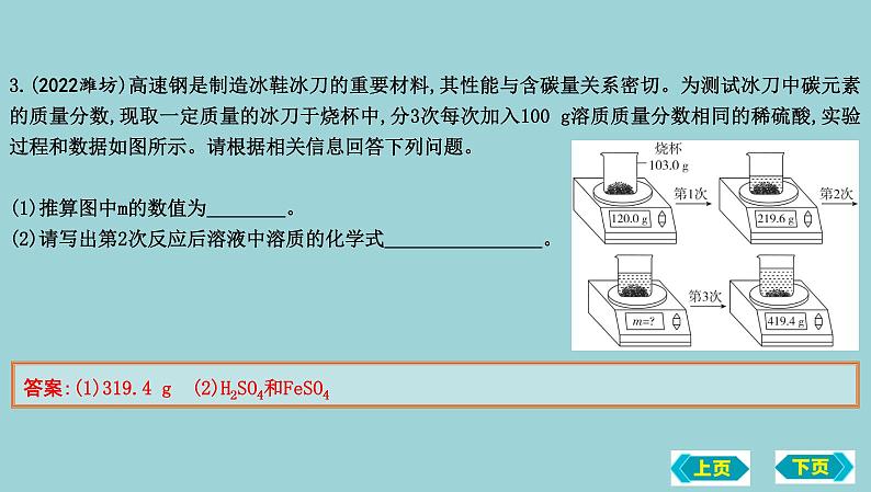 2023年中考化学鲁教版（五四学制）一轮热点突破专题九　化学计算题课件PPT07