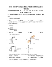 2022～2023学年江苏省盐城市九年级上册化学期末专项提升模拟试题（含解析）