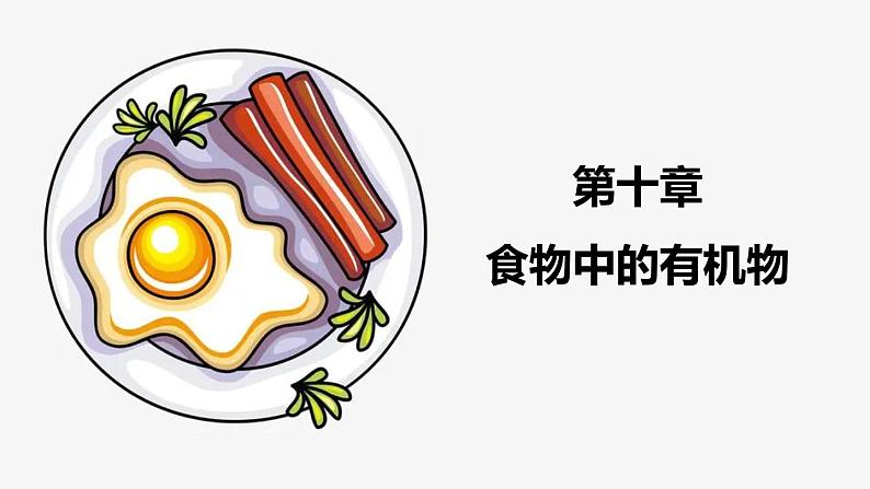 10.1 食物中的有机物2022-2023学年九年级下册鲁教版化学课件PPT第1页