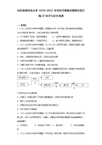 山东省滨州市五年（2018-2022）中考化学真题分题型分层汇编-07化学与社会发展