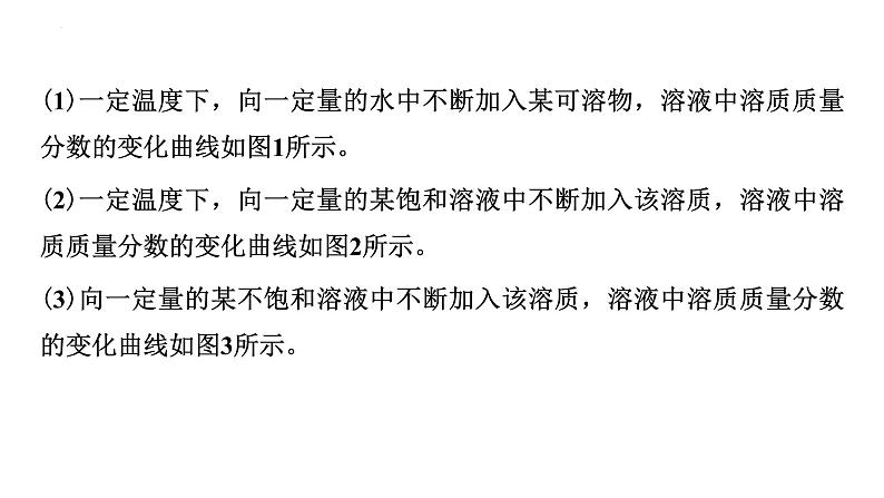 2023年中考化学二轮必考题型专项突破 专题二 坐标曲线题课件PPT第3页