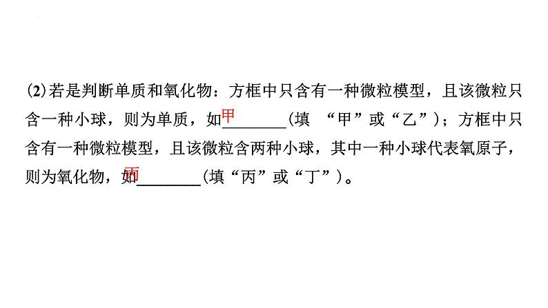 2023年中考化学二轮复习考点专题突破 微观反应示意图课件04