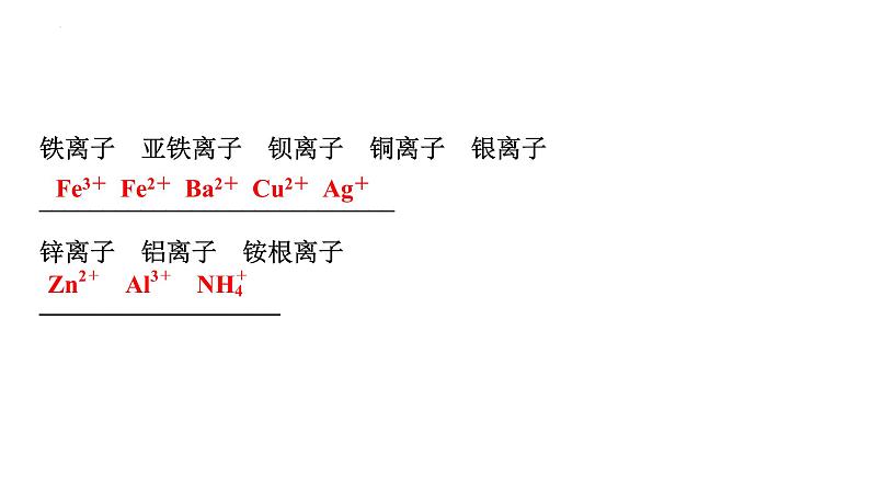 2023年中考化学二轮复习考点专题突破化学用语课件03