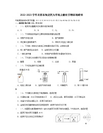 2022-2023学年北京市海淀区九年级上册化学期末调研卷（无答案）