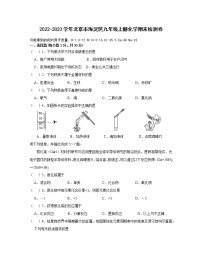 2022-2023学年北京市海淀区九年级上册化学期末检测卷（无答案）