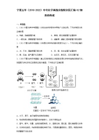 宁夏五年（2018-2022）中考化学真题分题型分层汇编-02物质的构成