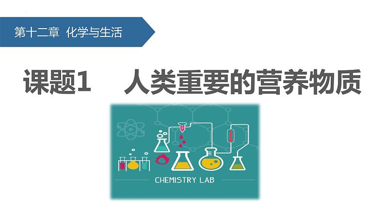 12.1人类重要的营养物质课件第1页