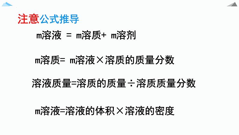 9.3溶液的浓度课件第7页