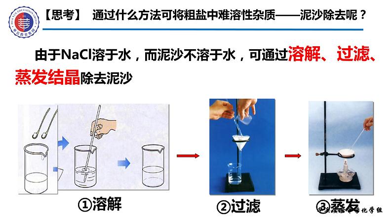 第十一单元实验活动8粗盐提纯课件PPT第4页