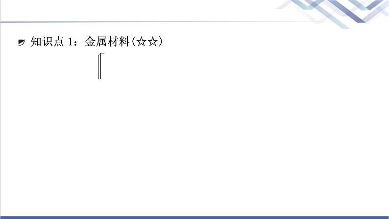 中考化学复习身边的化学物质主题五金属与金属矿物教学课件第3页