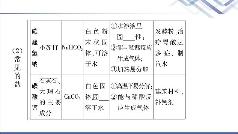 中考化学复习身边的化学物质主题七盐化肥教学课件第5页