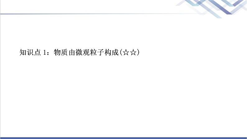 中考化学复习物质构成的奥秘主题九构成物质的微粒元素教学课件第3页