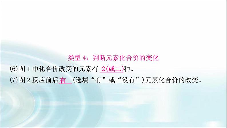 中考化学复习重难突破13化学反应的微观示意图练习课件第7页