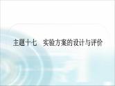 中考化学复习主题十七实验方案的设计与评价练习课件