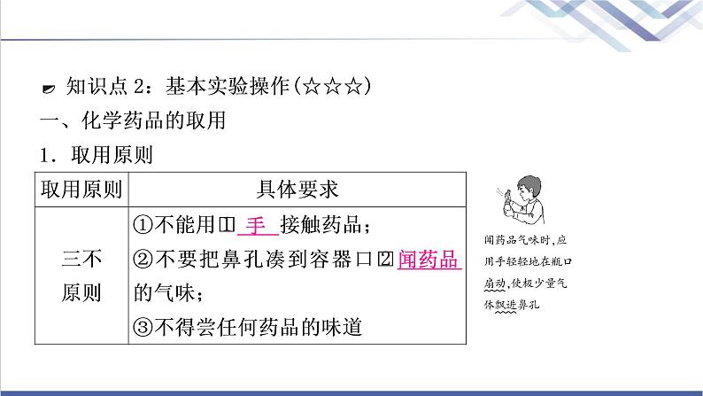 中考化学复习科学探究主题十六仪器的使用与基本实验操作教学课件04