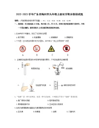 2022-2023学年广东省梅州市九年级上册化学期末模拟试题（含解析）