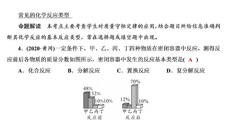 2023年中考化学一轮复习课件 化学方程式及基本反应类型第5页