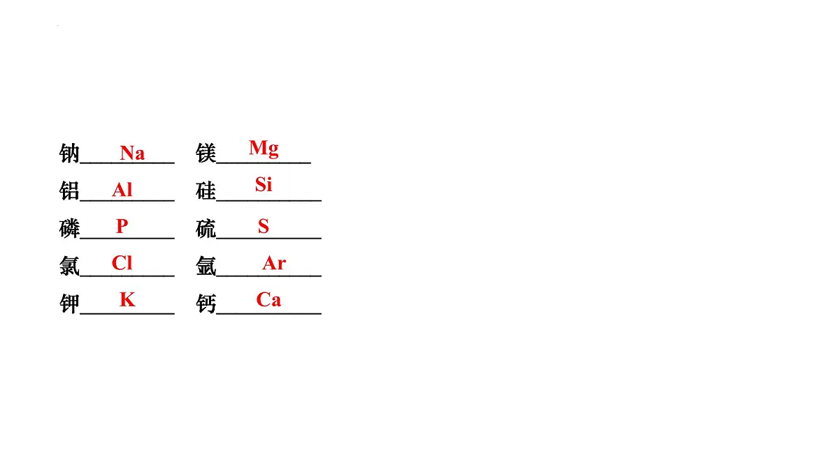 2023年中考化学一轮复习课件化学用语第3页