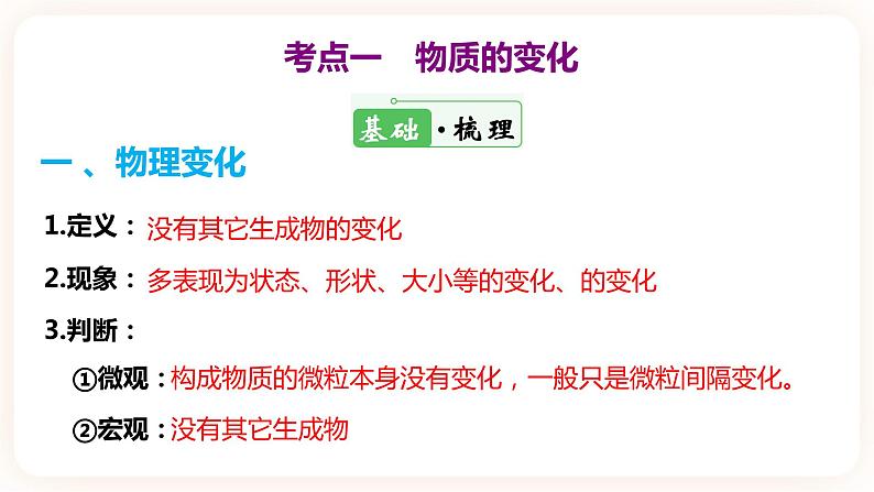 【备战2023】中考化学一轮复习：第一单元《走进化学世界》课件第5页