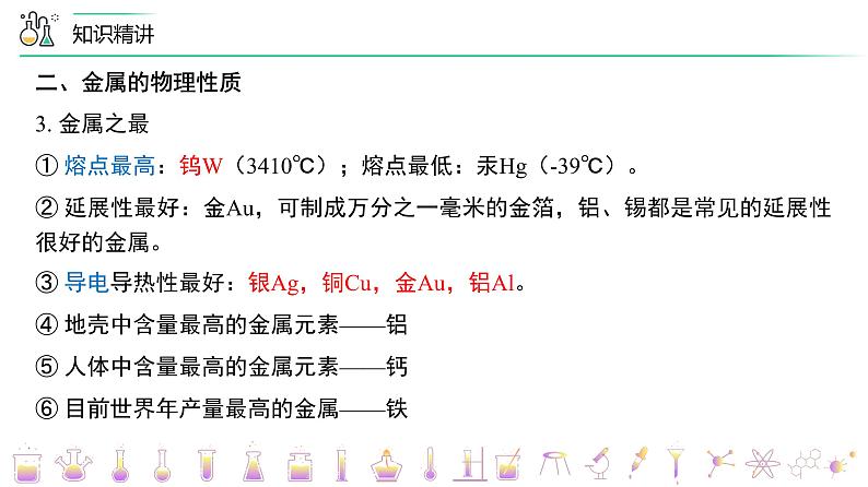 第八单元 金属和金属材料 单元复习（PPT课件）-九年级下册化学同步精品讲义（人教版）04