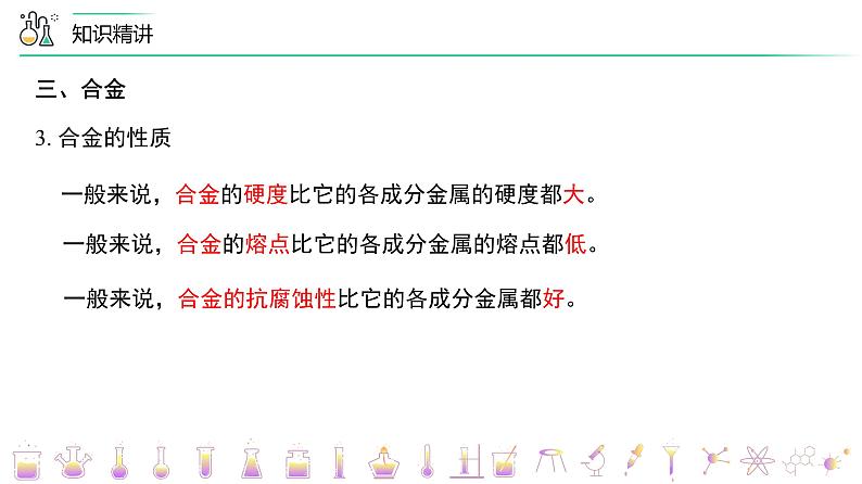 第八单元 金属和金属材料 单元复习（PPT课件）-九年级下册化学同步精品讲义（人教版）07