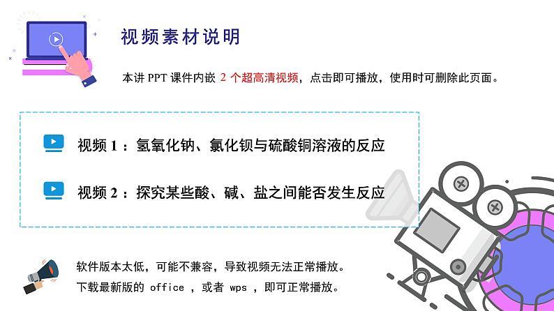 课题1-3 生活中常见的盐——复分解反应发生的条件（PPT课件）-九年级下册化学同步精品讲义（人教版）第2页