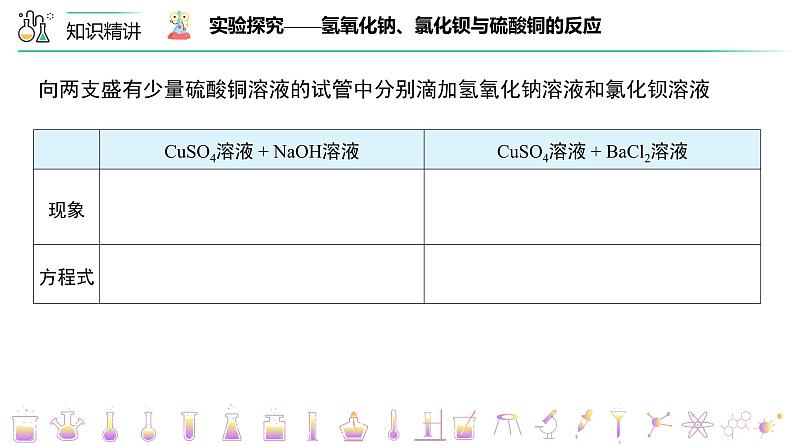 课题1-3 生活中常见的盐——复分解反应发生的条件（PPT课件）-九年级下册化学同步精品讲义（人教版）第4页