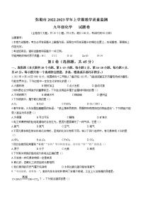 云南省弥勒市2022-2023学年九年级上学期期末化学试题（含答案）