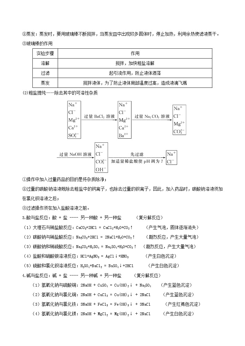 九年级化学下册一课一测11盐化肥11.1生活中常见的盐试题新版新人教版第3页