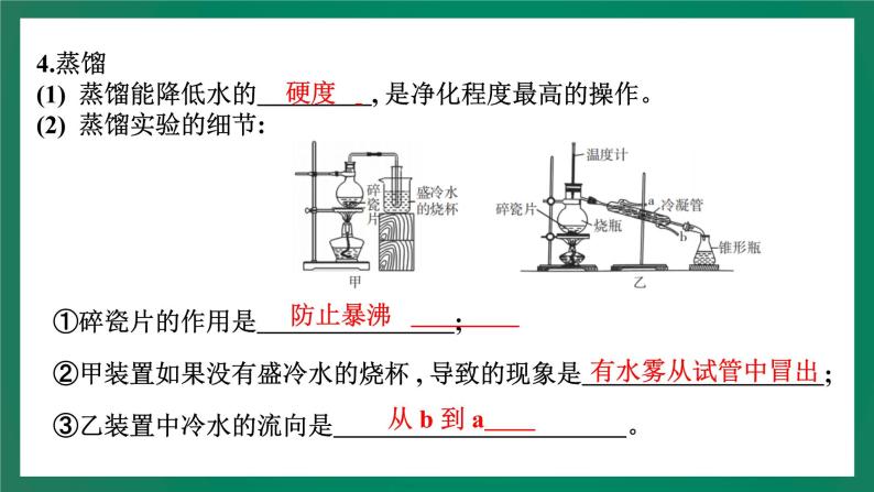 2023年中考化学大一轮复习课件 考点2  自然界的水08