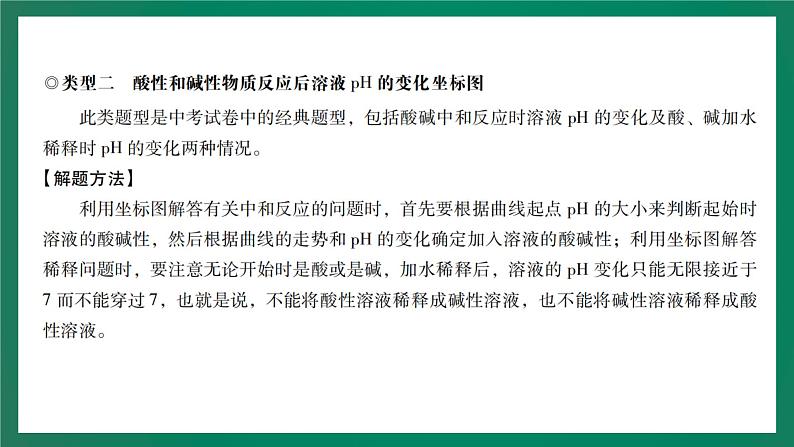 2023年中考化学大一轮复习课件 专题一  坐标图07