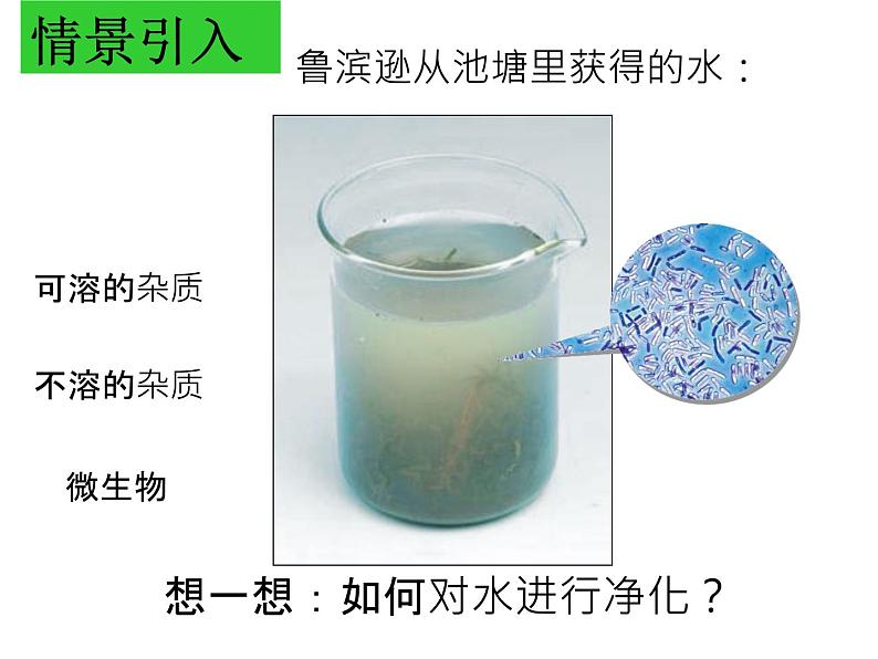 人教版（五四制）化学八年级全一册 4.2 水的净化 课件02第3页