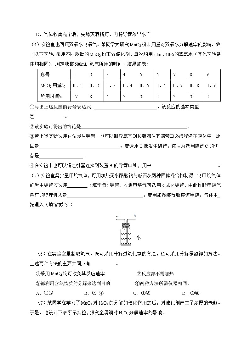 拉分练09 实验分析评价类实验探究题-中考化学拉分题专练—实验探究及推断题03