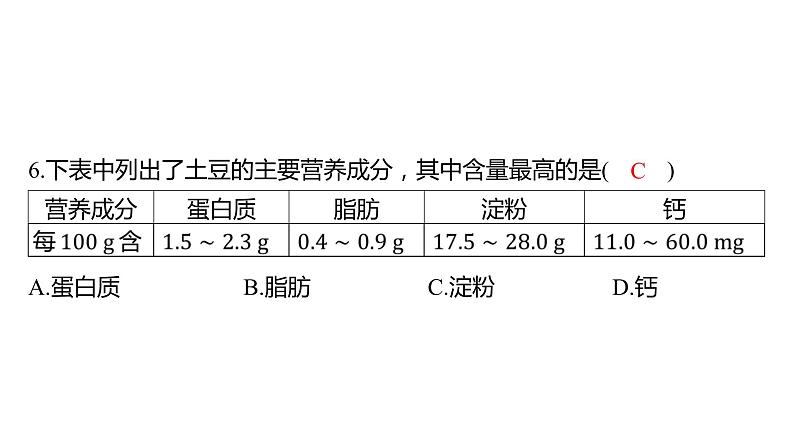 备考2023中考真题卷——永州市2022年初中学业水平考试（湖南专版）课件PPT第8页