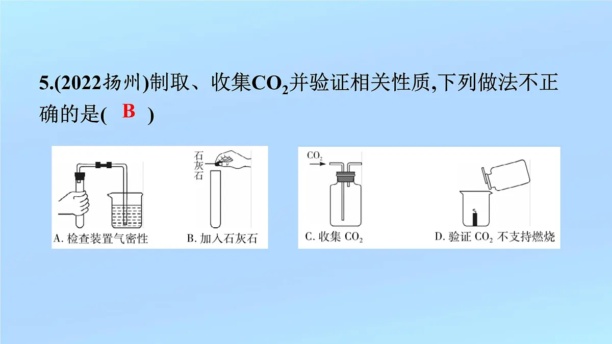 2023年中考化学复习专题-----二氧化碳课件PPT第7页