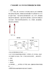 广东省各地区2022年中考化学模拟试题汇编-简答题