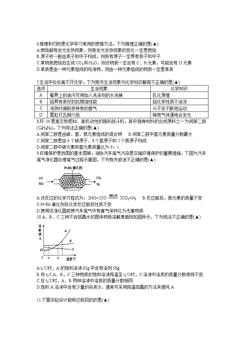 2023年广东省深圳市南山区荔香学校第一次模拟考试化学试卷（含答案）第2页