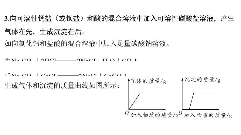 2023年中考化学二轮复习专项突破课件---与酸碱盐反应有关的图像分析第5页