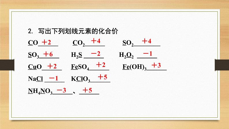 2023年中考化学复习专题1---化学用语课件PPT07