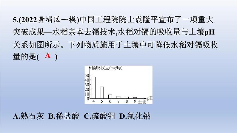 2023年中考化学复习专题酸碱中和与pH课件PPT05