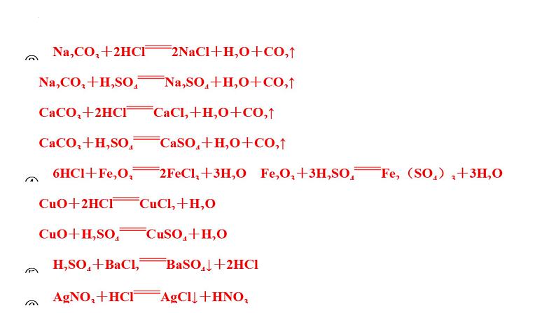 2023年中考化学复习考点过关---常见的酸和碱、酸碱的化学性质课件07