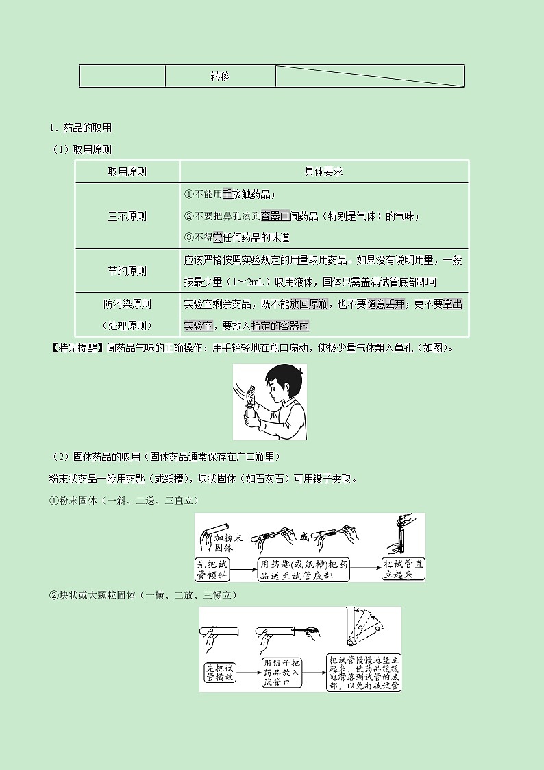 专题14 基本实验技能-《中考满分计划系列·化学》之二轮专题重整合（原卷版）第3页