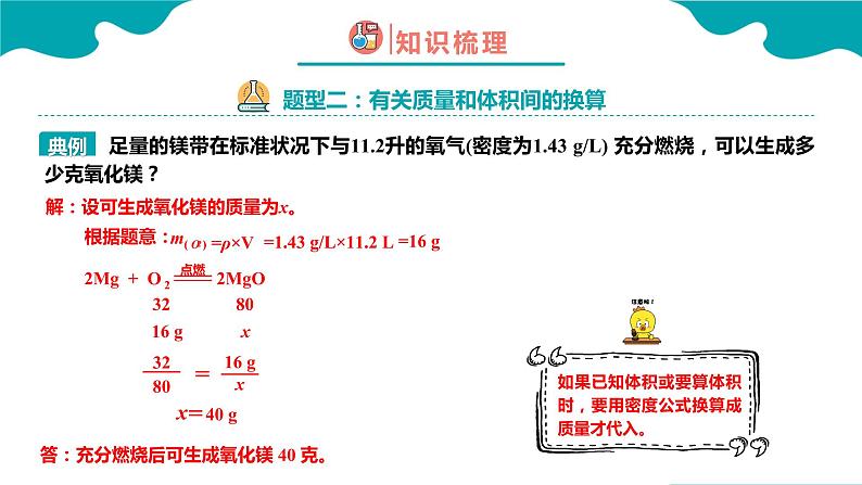 0利用化学方程式的简单计算课件PPT第8页